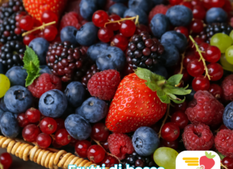 Cassetta frutti di bosco misti per fornitura pasticcerie Bologna